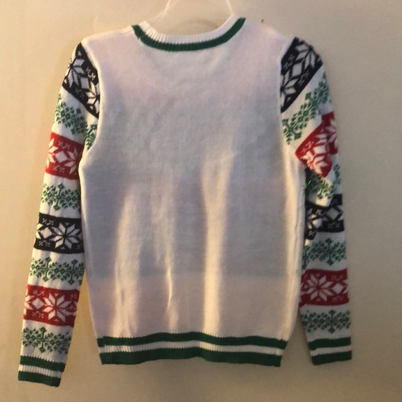 Juniors ugly Christmas sweater “blessed” - Picture 6 of 6